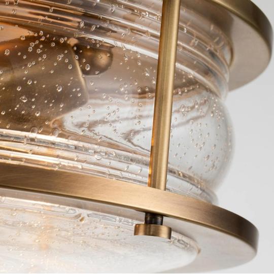 elegans vintage furdoszoba mennyezeti lampa country design arany sargarez vizallo ipvedett uvegburas kor alaku haloszba plafon lampa alacsony belmagassag.jpg